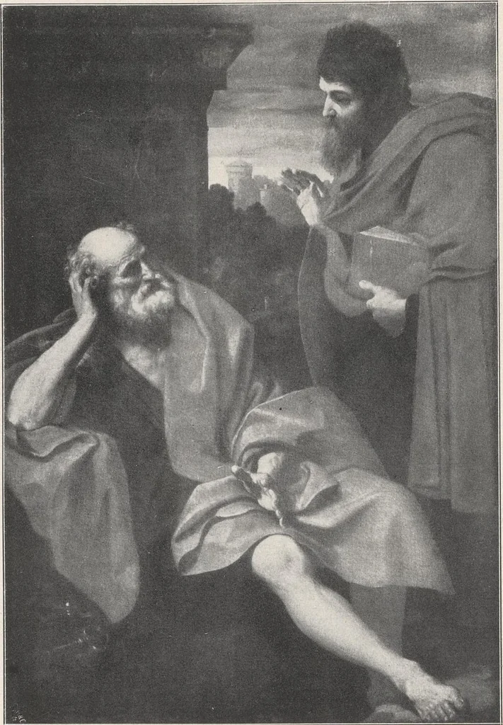 An illustration from Guido Reni, 1910, leaf 24