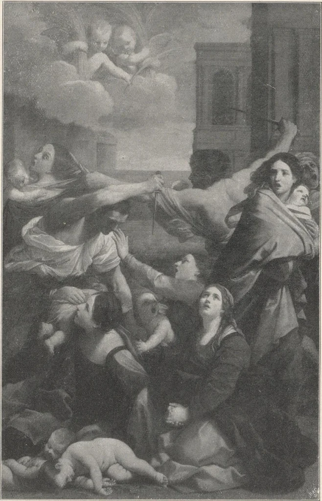 An illustration from Guido Reni, 1910, leaf 25