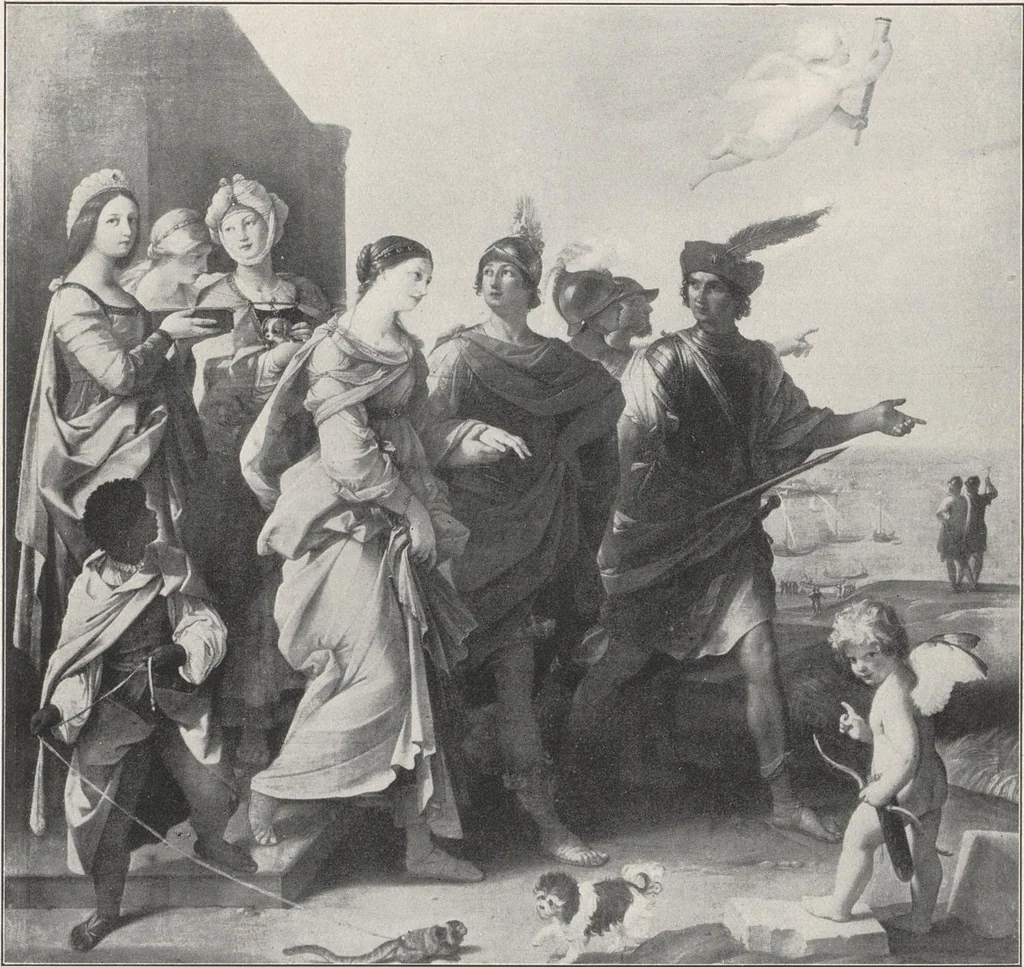 An illustration from Guido Reni, 1910, leaf 33