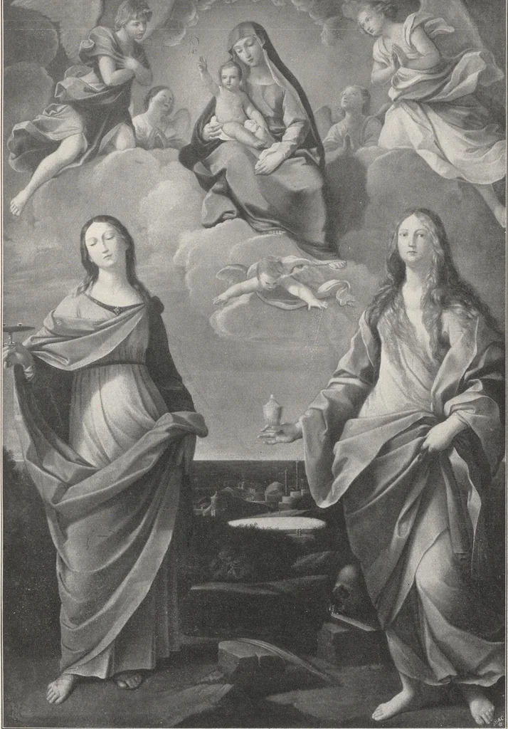 An illustration from Guido Reni, 1910, leaf 42