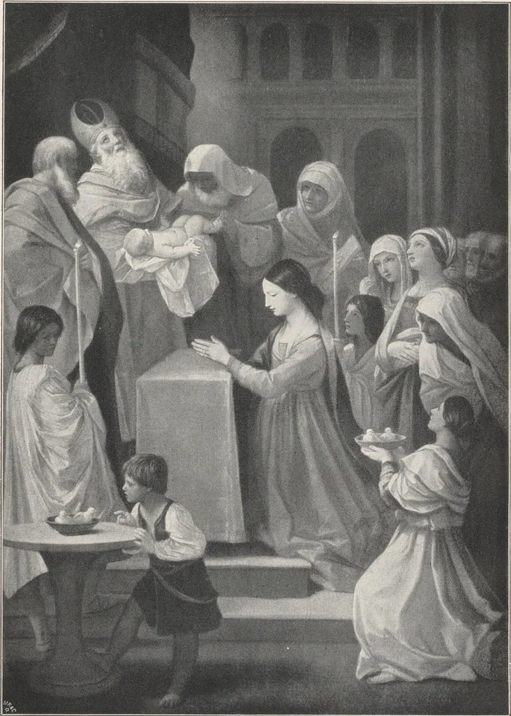An illustration from Guido Reni, 1910, leaf 47