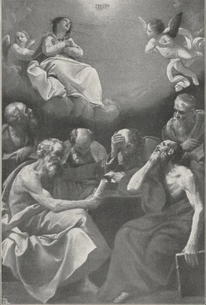 An illustration from Guido Reni, 1910, leaf 50
