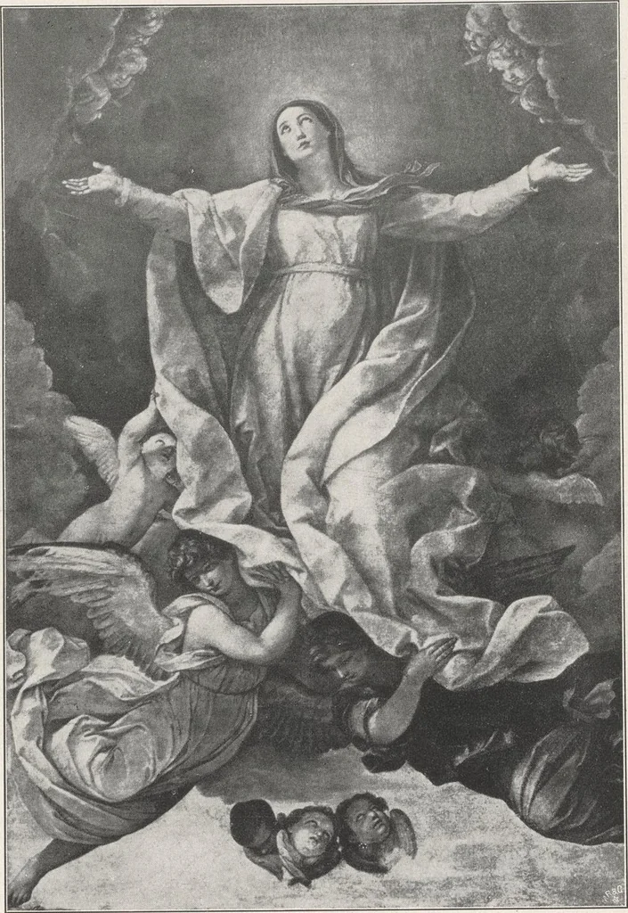 An illustration from Guido Reni, 1910, leaf 54