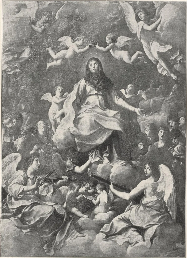 An illustration from Guido Reni, 1910, leaf 55