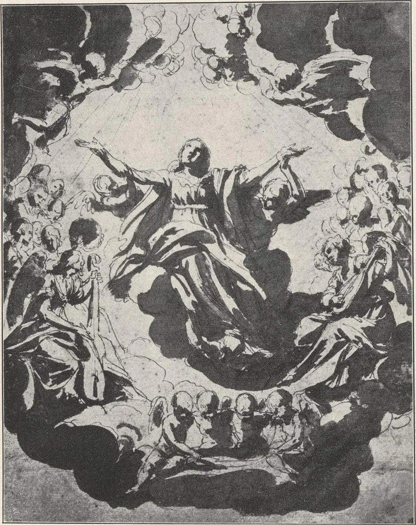 An illustration from Guido Reni, 1910, leaf 56