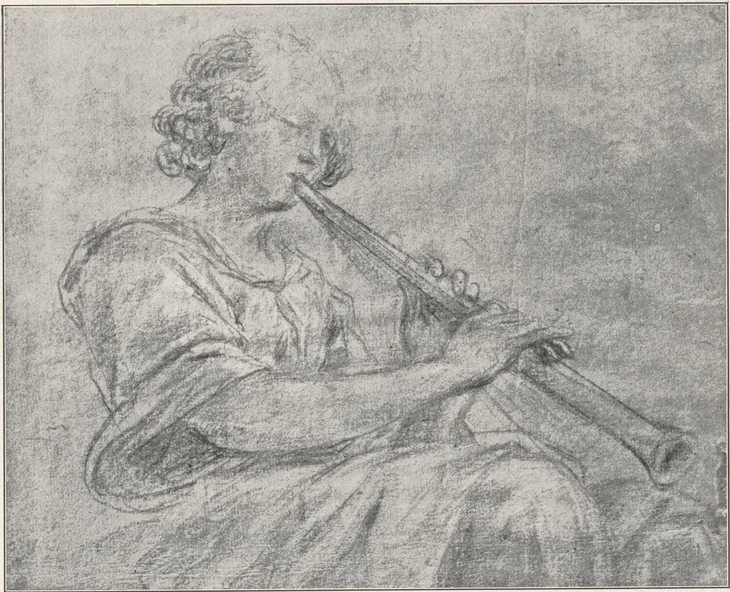 An illustration from Guido Reni, 1910, leaf 57