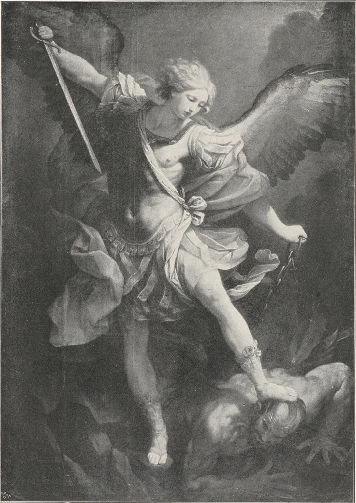 An illustration from Guido Reni, 1910, leaf 69