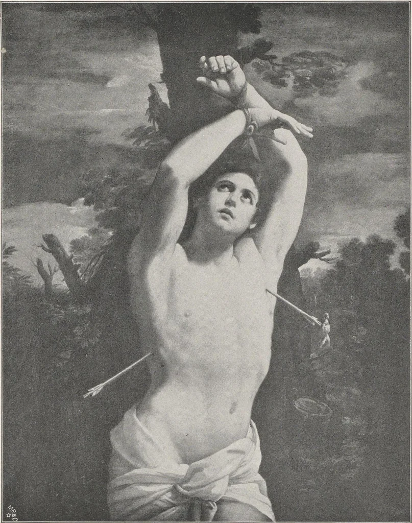 An illustration from Guido Reni, 1910, leaf 80