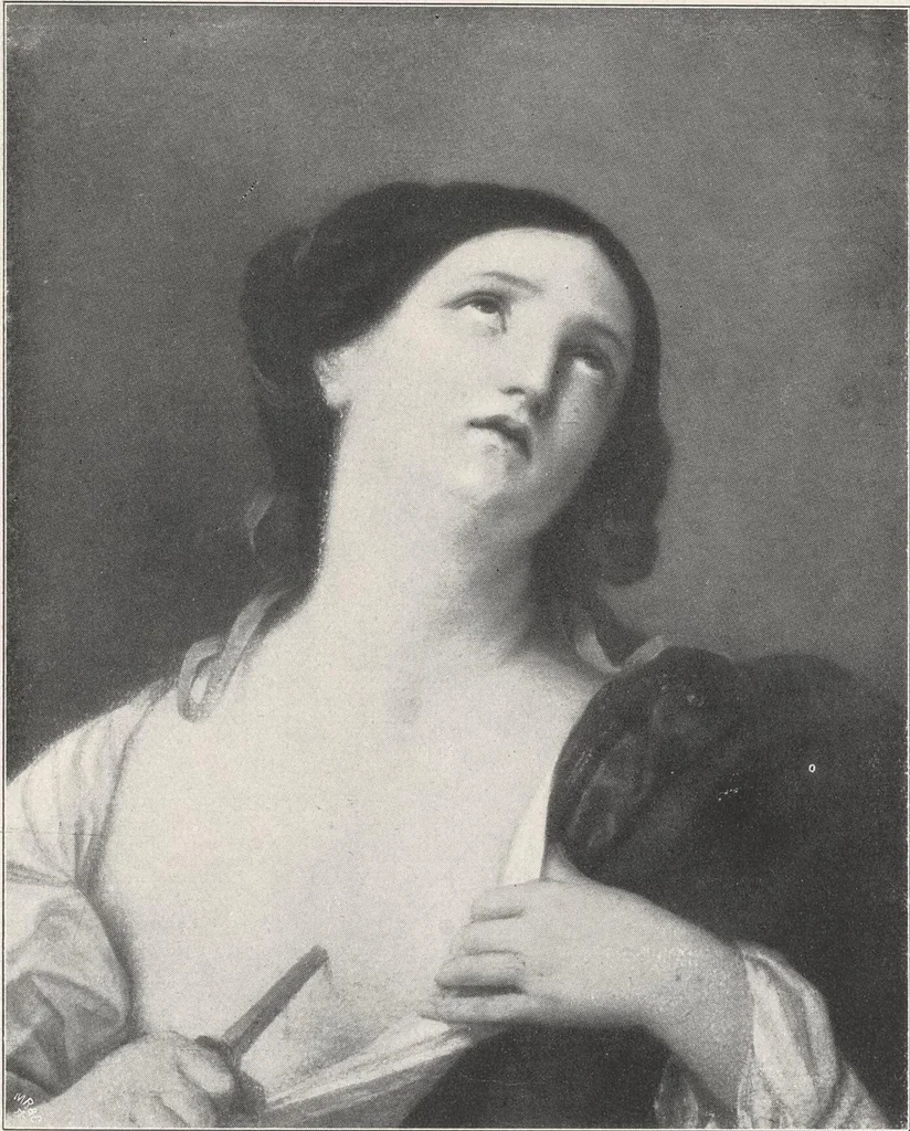 An illustration from Guido Reni, 1910, leaf 86