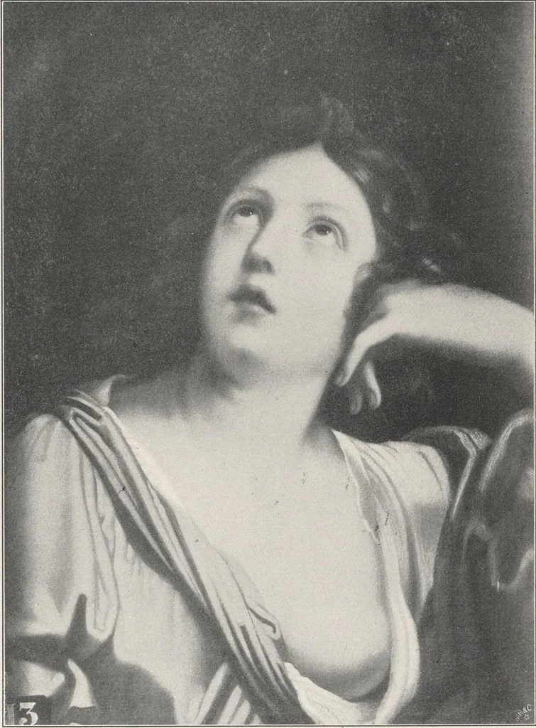 An illustration from Guido Reni, 1910, leaf 87