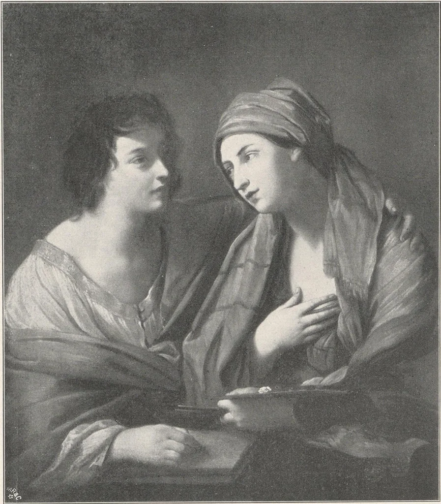 An illustration from Guido Reni, 1910, leaf 91
