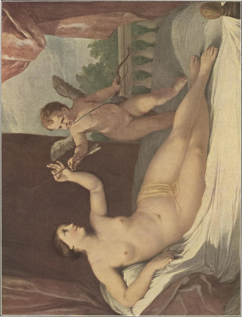 An illustration from Guido Reni, 1910, leaf 94