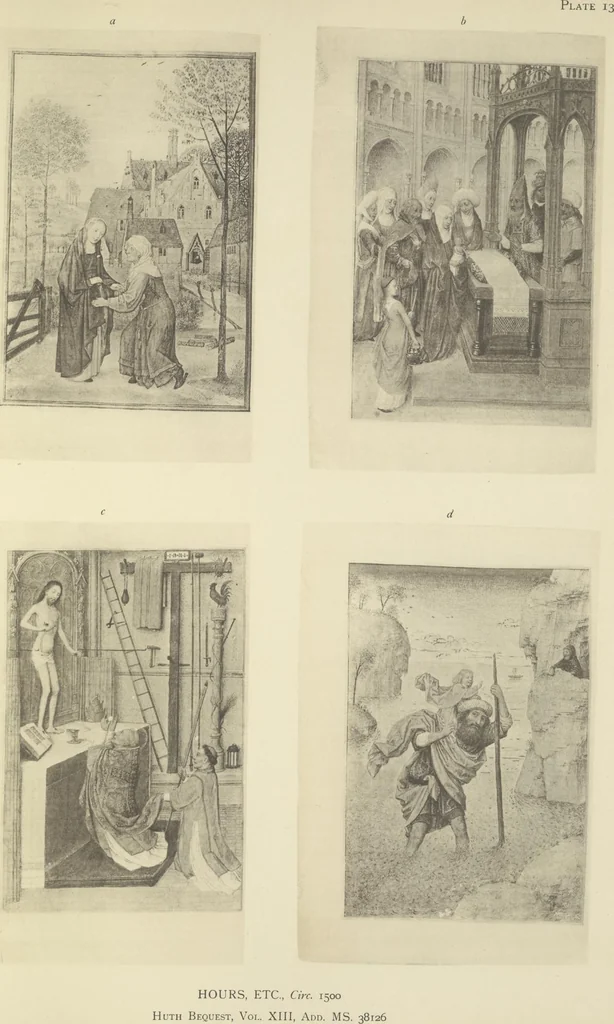 An illustration from Catalogue of the fifty manuscripts & printed books bequeathed to the British Museum by Alfred H. Huth, 1912, leaf 70
