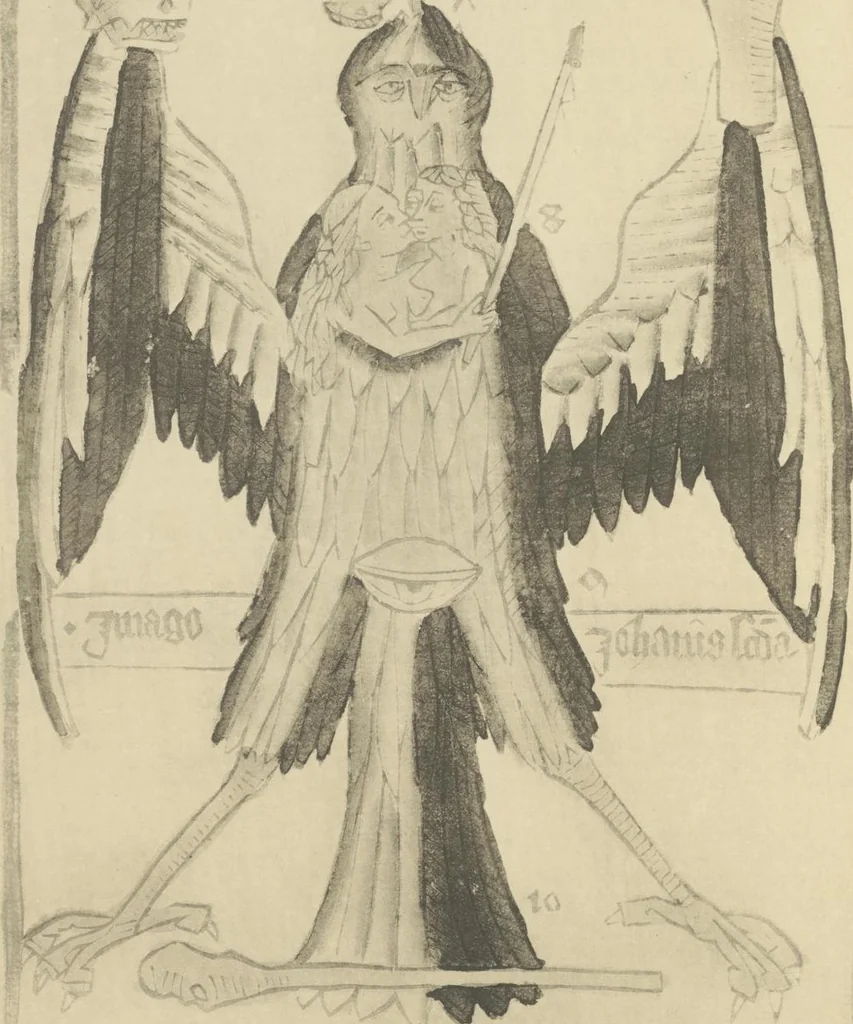 An illustration from Catalogue of the fifty manuscripts & printed books bequeathed to the British Museum by Alfred H. Huth, 1912, leaf 79