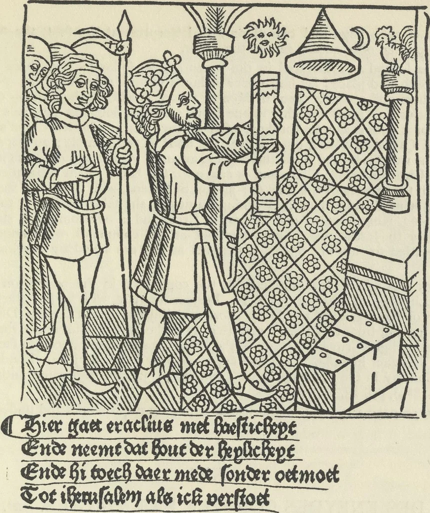 An illustration from Catalogue of the fifty manuscripts & printed books bequeathed to the British Museum by Alfred H. Huth, 1912, leaf 90