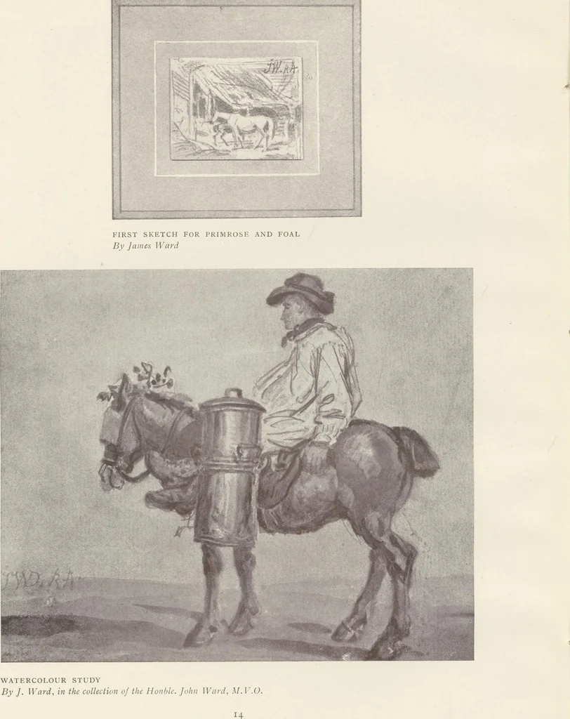 An illustration from James Ward, R.A.; his life and works, with a catalogue of his engravings and pictures,, 1909, leaf 123
