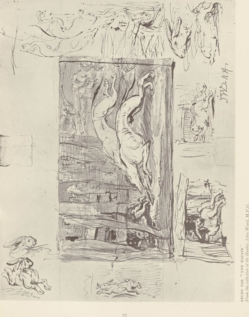 An illustration from James Ward, R.A.; his life and works, with a catalogue of his engravings and pictures,, 1909, leaf 140