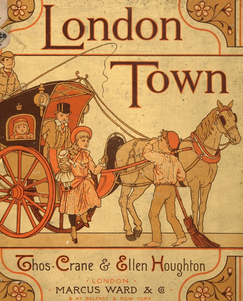 An illustration from London town, 1883, leaf 1