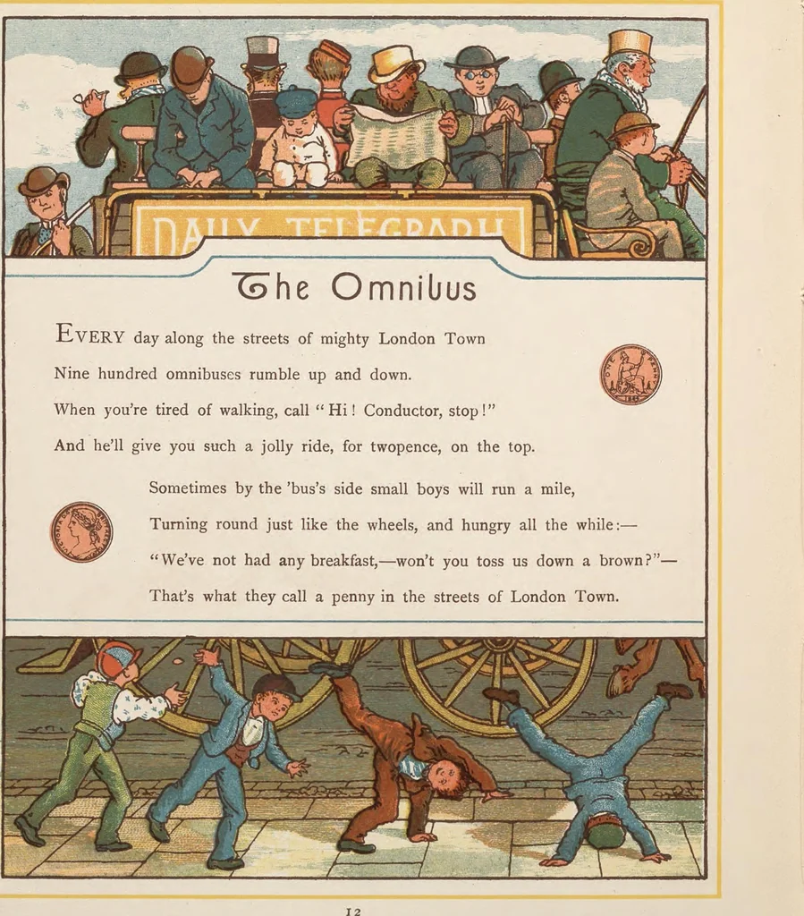 An illustration from London town, 1883, leaf 16