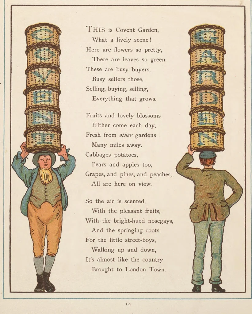 An illustration from London town, 1883, leaf 18