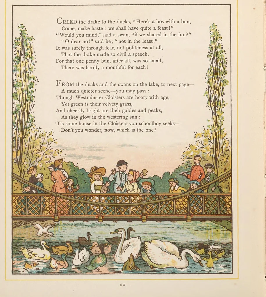 An illustration from London town, 1883, leaf 24