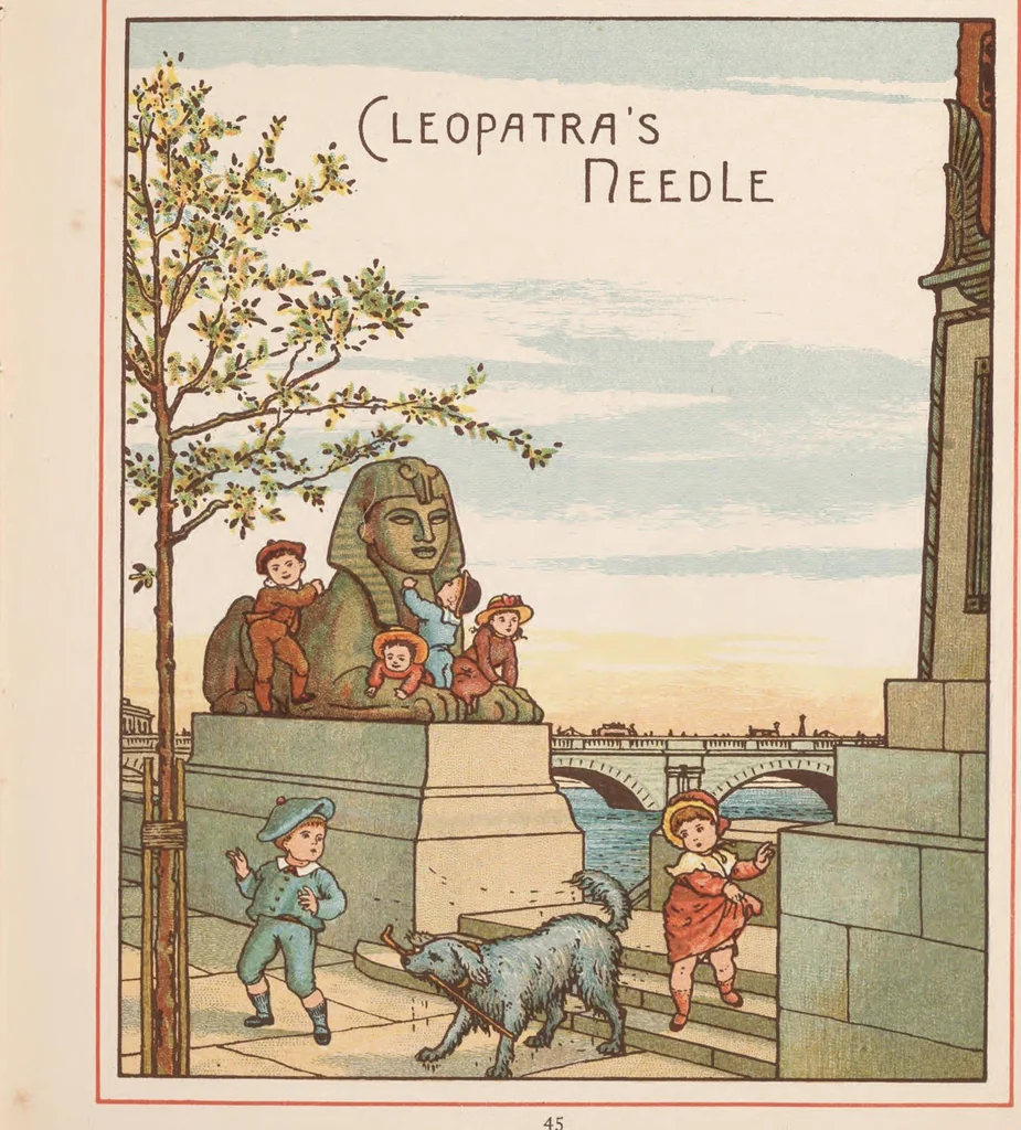An illustration from London town, 1883, leaf 49