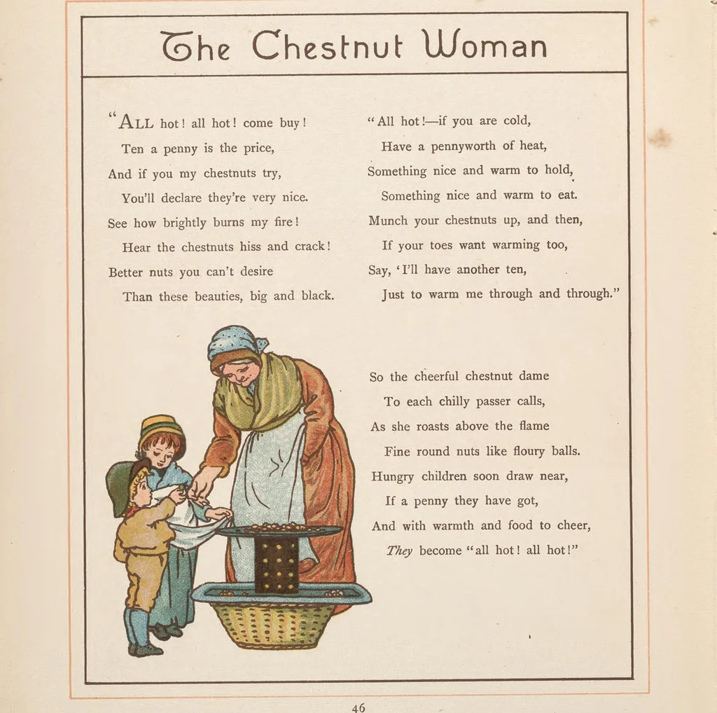 An illustration from London town, 1883, leaf 50