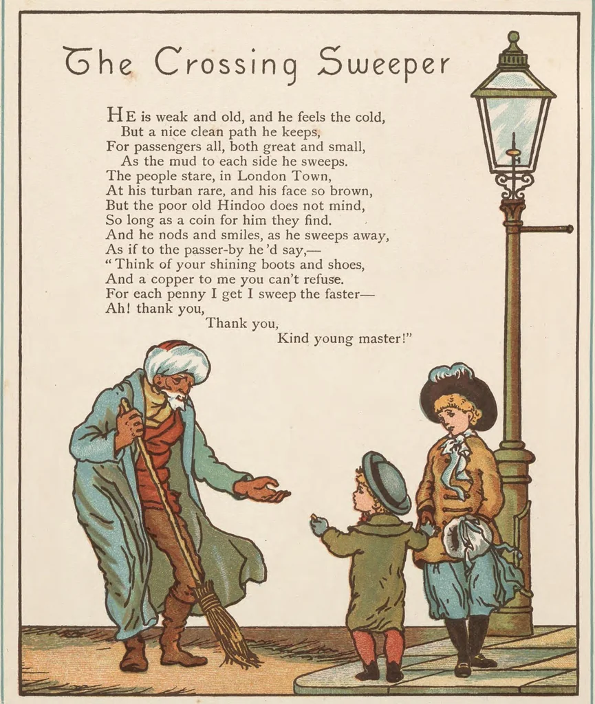 An illustration from London town, 1883, leaf 54