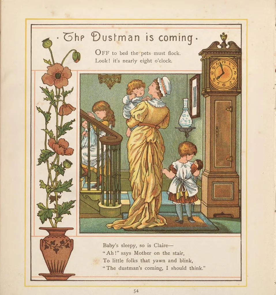 An illustration from London town, 1883, leaf 58