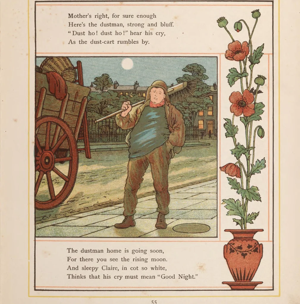 An illustration from London town, 1883, leaf 59