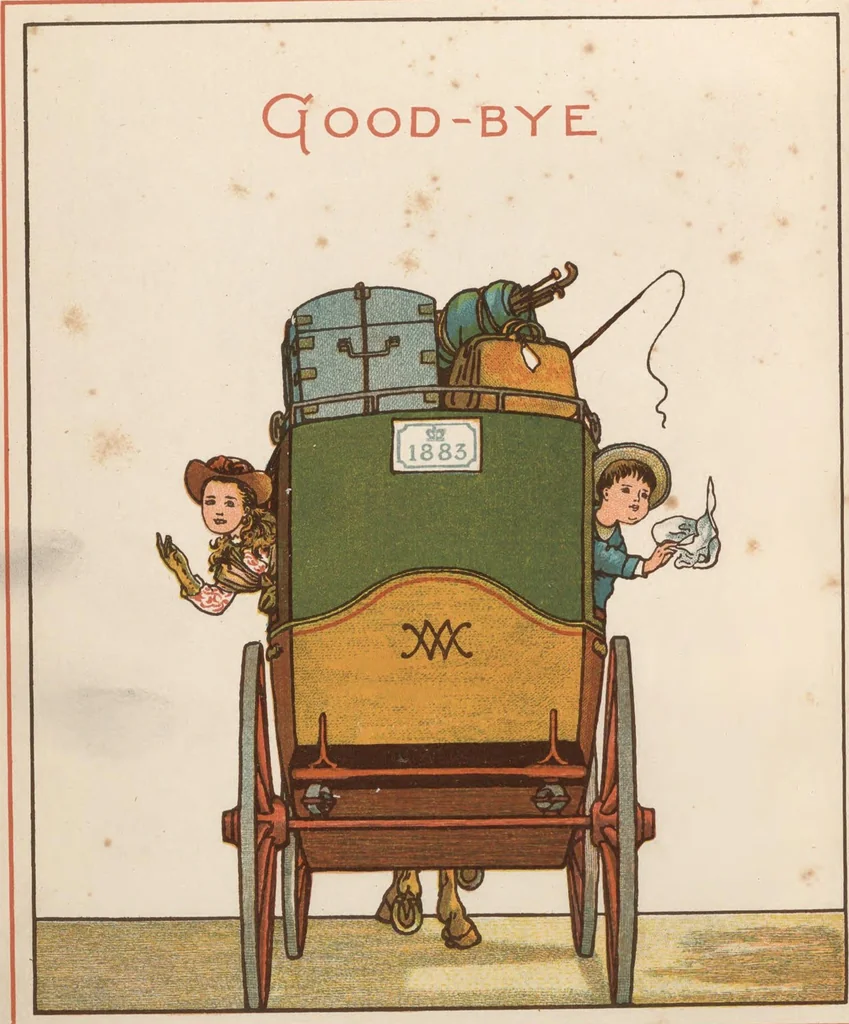 An illustration from London town, 1883, leaf 60
