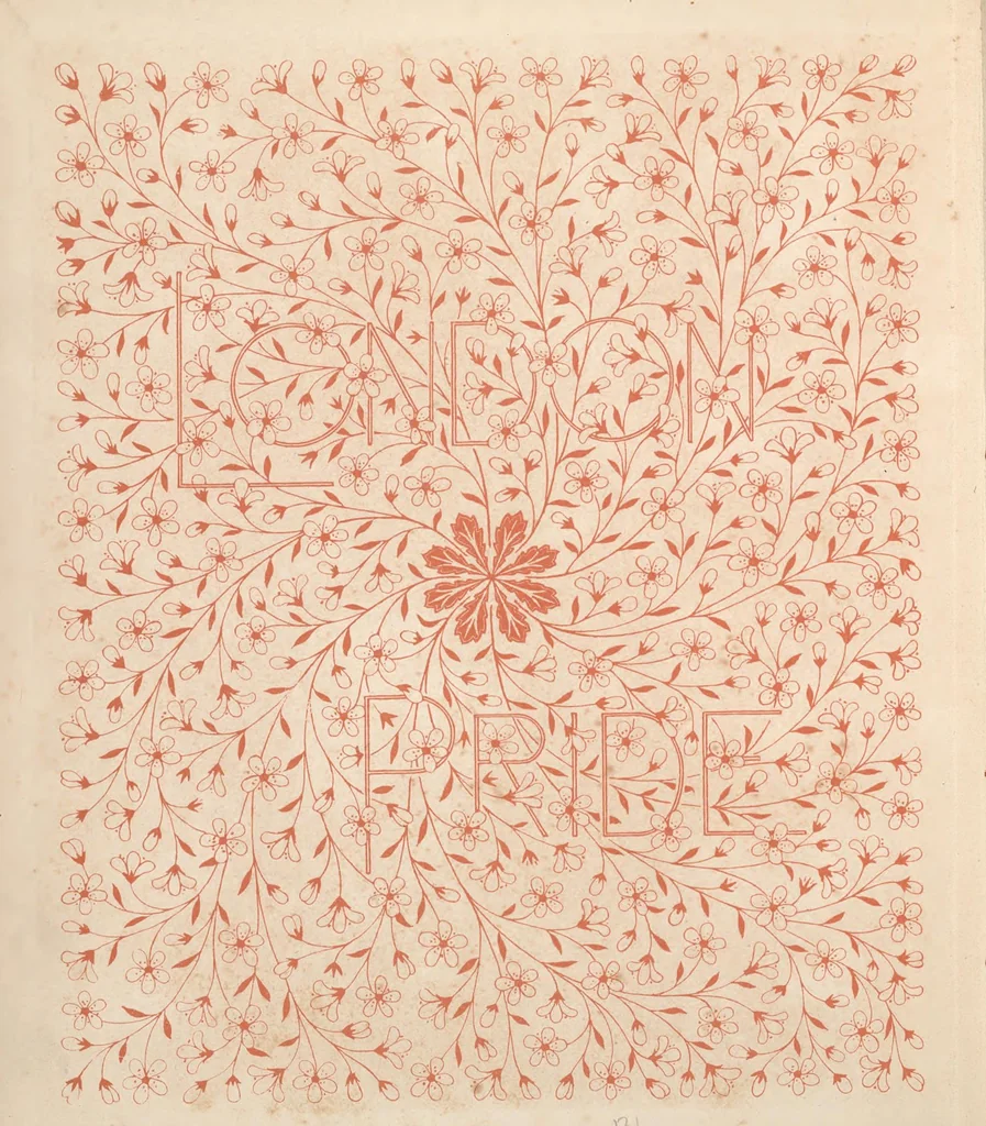 An illustration from London town, 1883, leaf 62