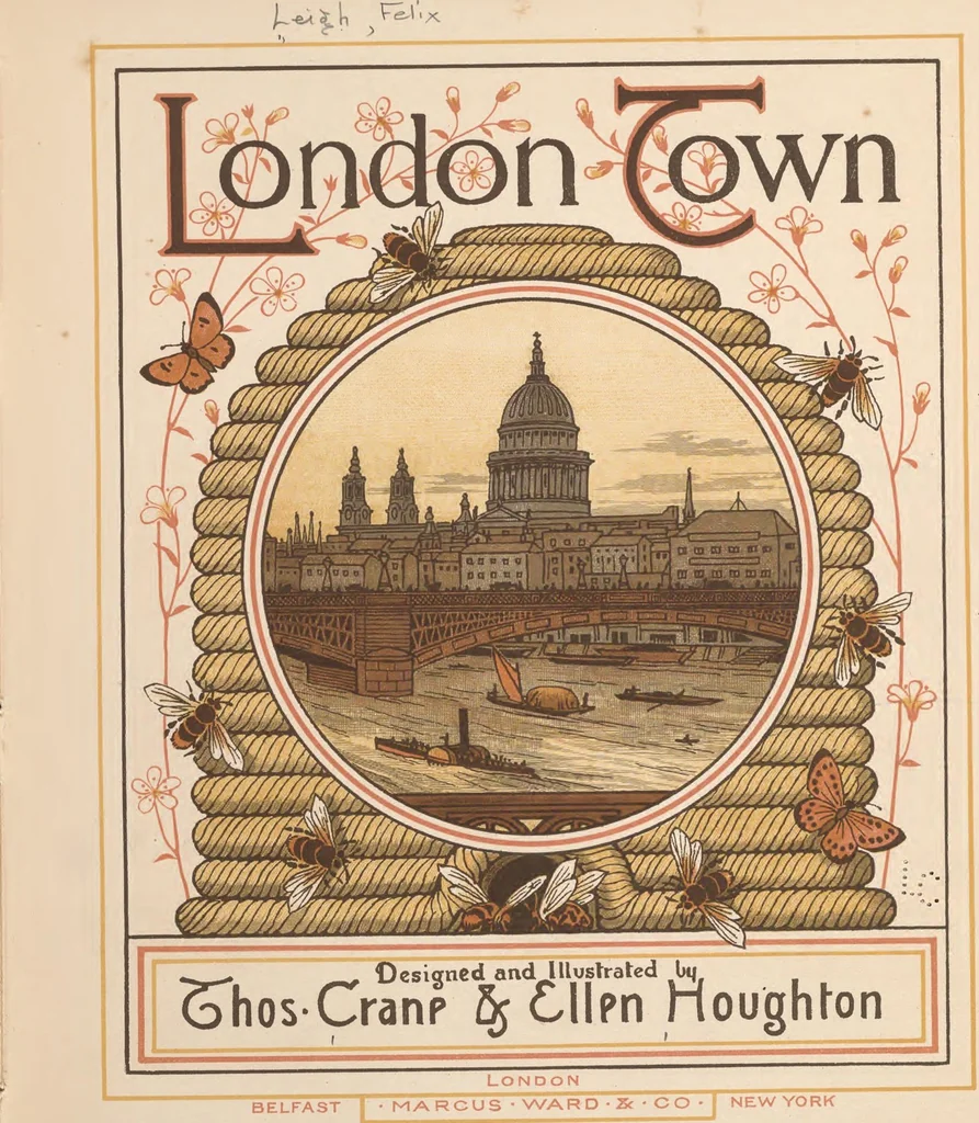 An illustration from London town, 1883, leaf 9