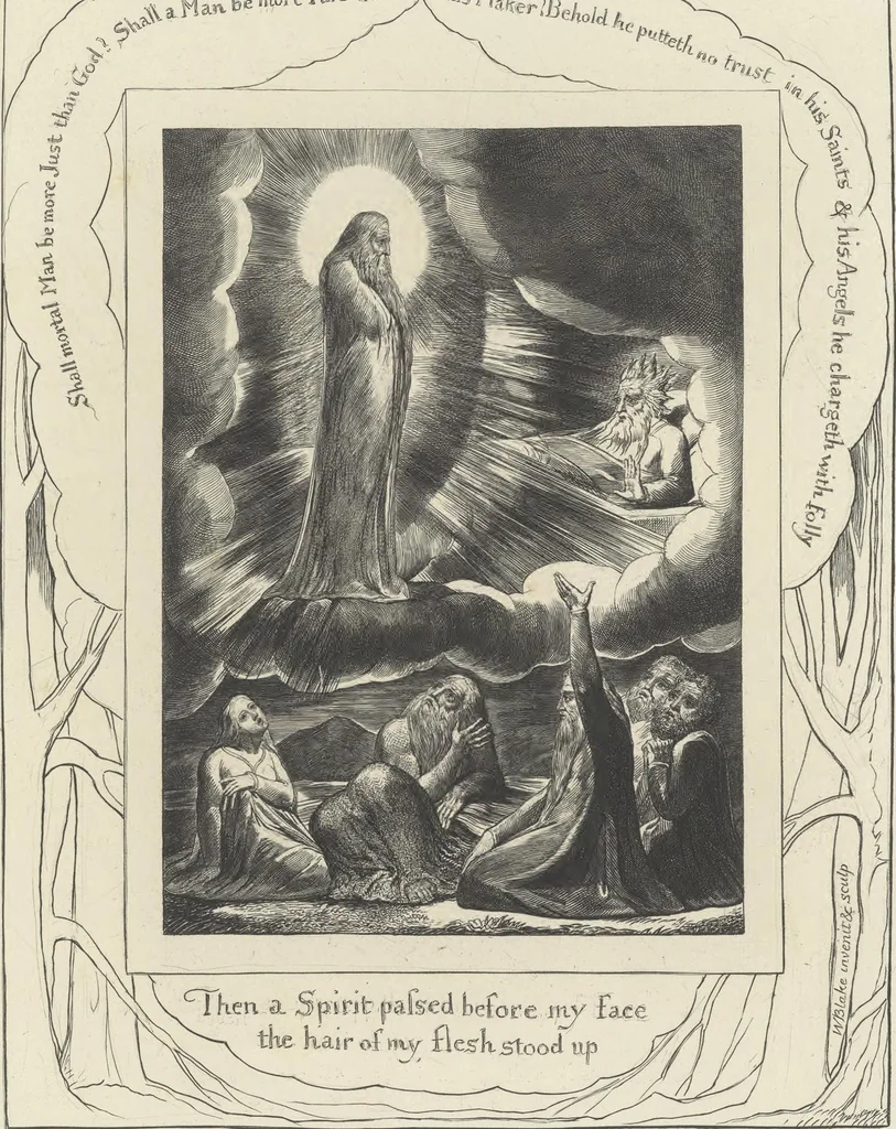 An illustration from Illustrations of the Book of Job,, 1826, leaf 44