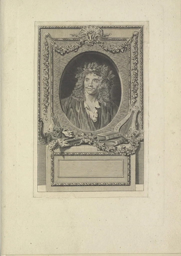 An illustration from Œuvres de Moliere, 1773, leaf 10