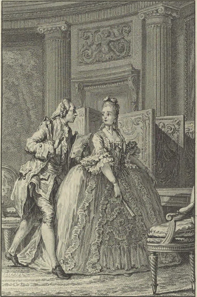 An illustration from Œuvres de Moliere, 1773, leaf 110