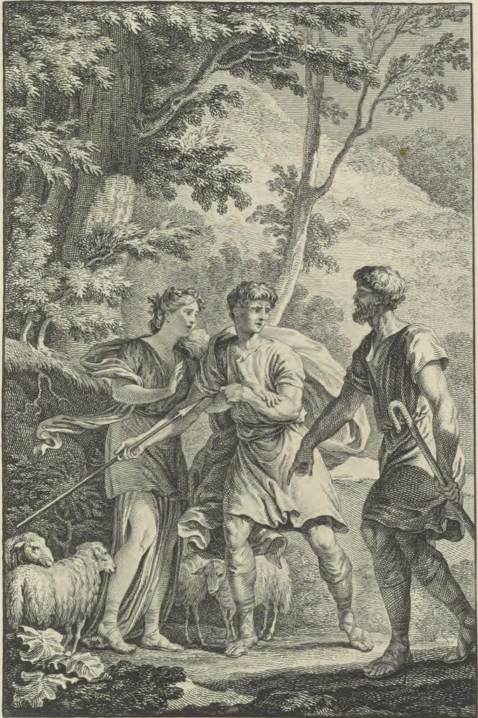 An illustration from Œuvres de Moliere, 1773, leaf 122