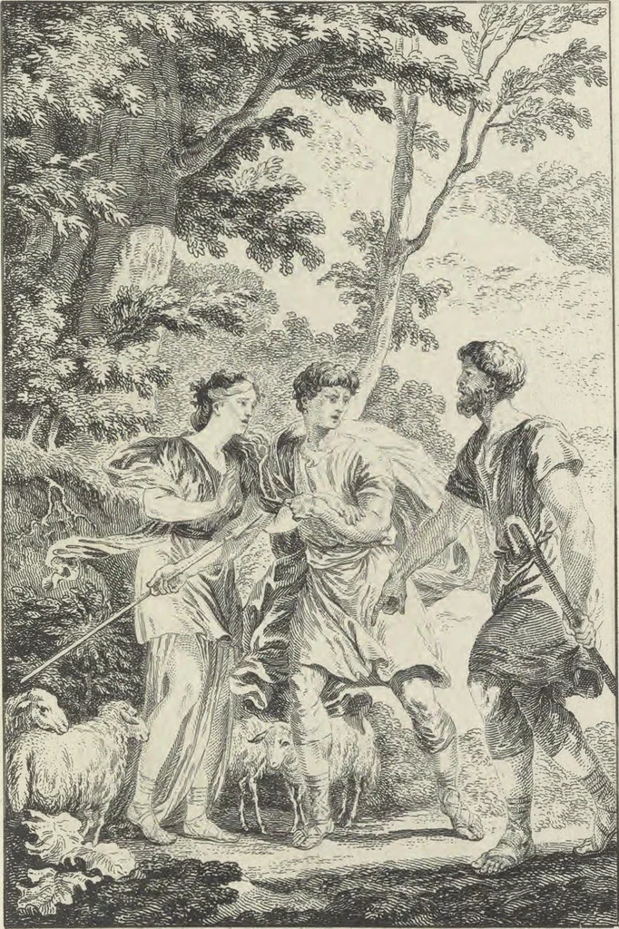 An illustration from Œuvres de Moliere, 1773, leaf 126