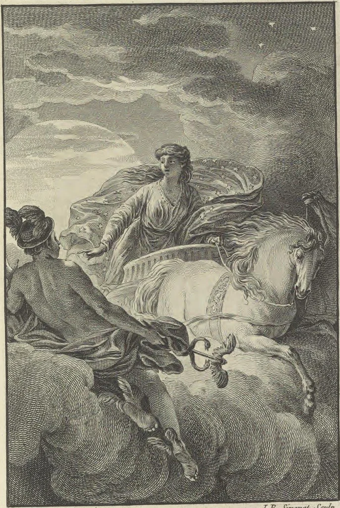 An illustration from Œuvres de Moliere, 1773, leaf 136