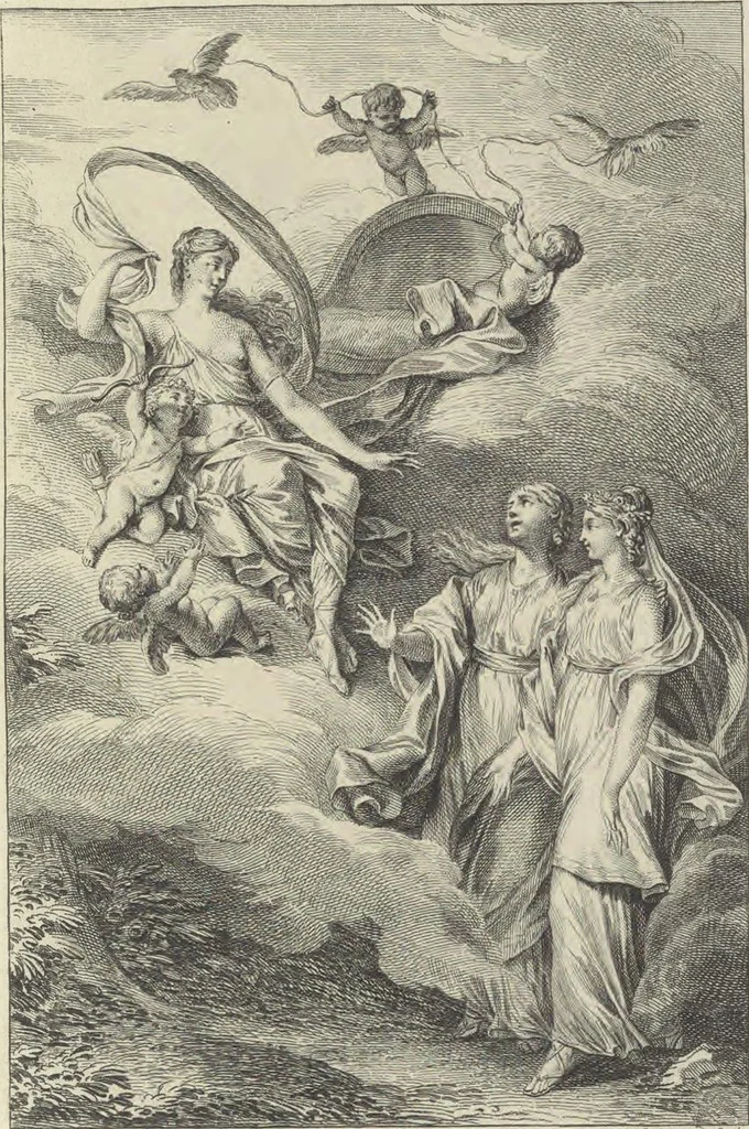 An illustration from Œuvres de Moliere, 1773, leaf 168