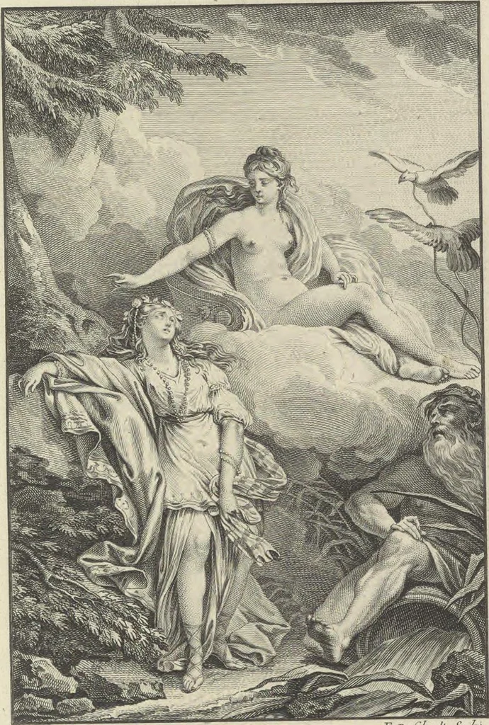 An illustration from Œuvres de Moliere, 1773, leaf 194