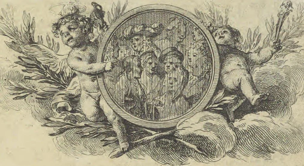 An illustration from Œuvres de Moliere, 1773, leaf 20