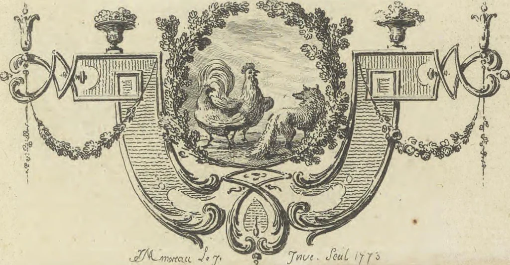 An illustration from Œuvres de Moliere, 1773, leaf 42