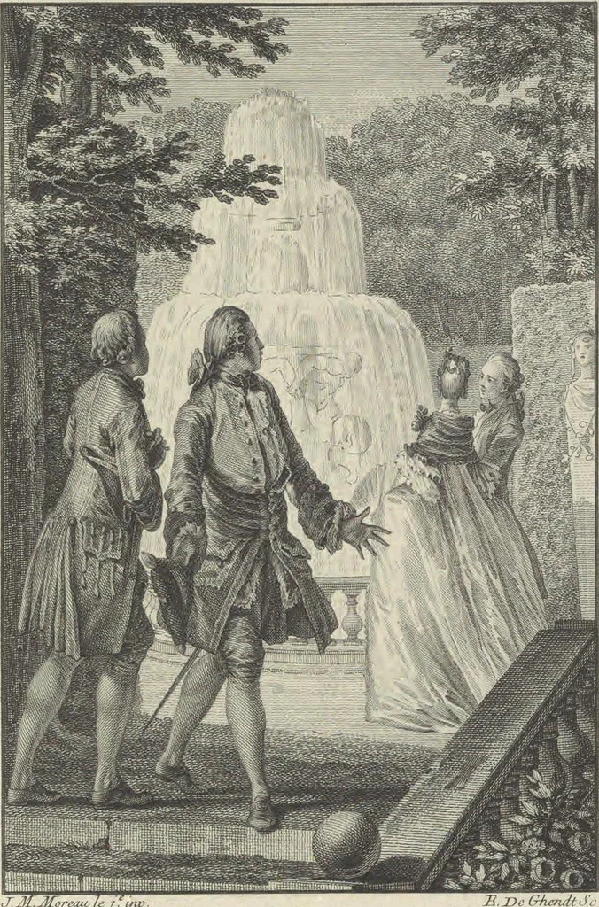 An illustration from Œuvres de Moliere, 1773, leaf 58