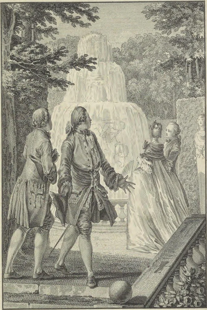 An illustration from Œuvres de Moliere, 1773, leaf 62