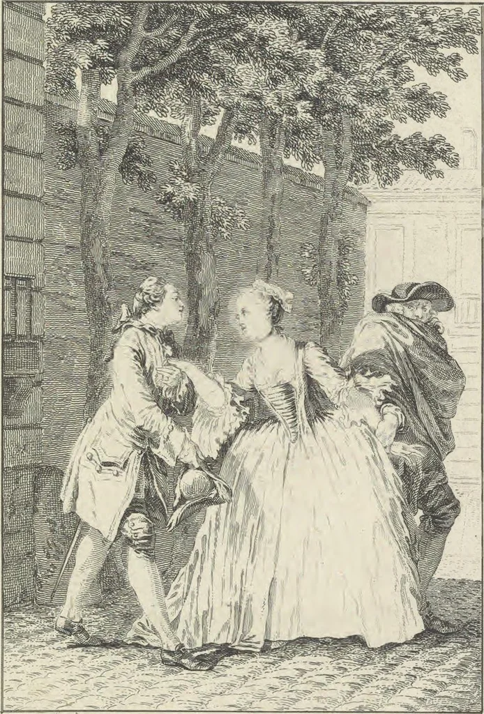 An illustration from Œuvres de Moliere, 1773, leaf 68