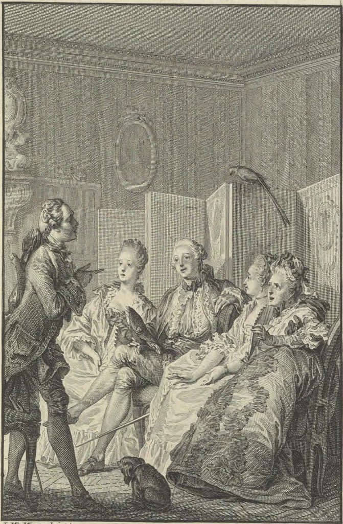 An illustration from Œuvres de Moliere, 1773, leaf 70