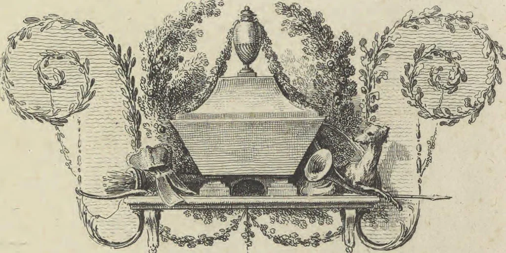 An illustration from Œuvres de Moliere, 1773, leaf 82