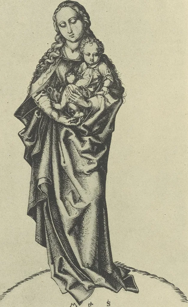 An illustration from From Holbein to Whistler, notes on drawing and engraving, / by Alfred Mansfield Brooks., 1920, leaf 109
