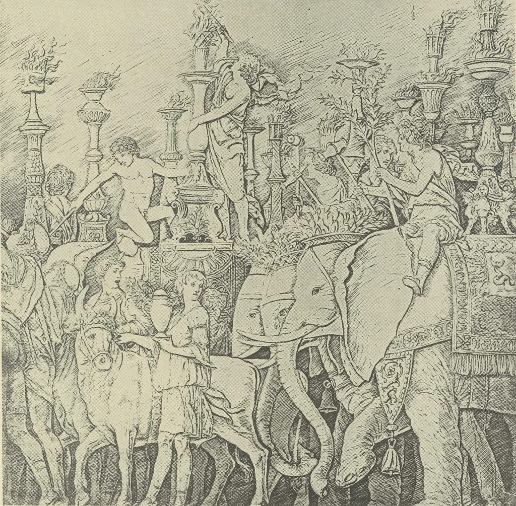 An illustration from From Holbein to Whistler, notes on drawing and engraving, / by Alfred Mansfield Brooks., 1920, leaf 120